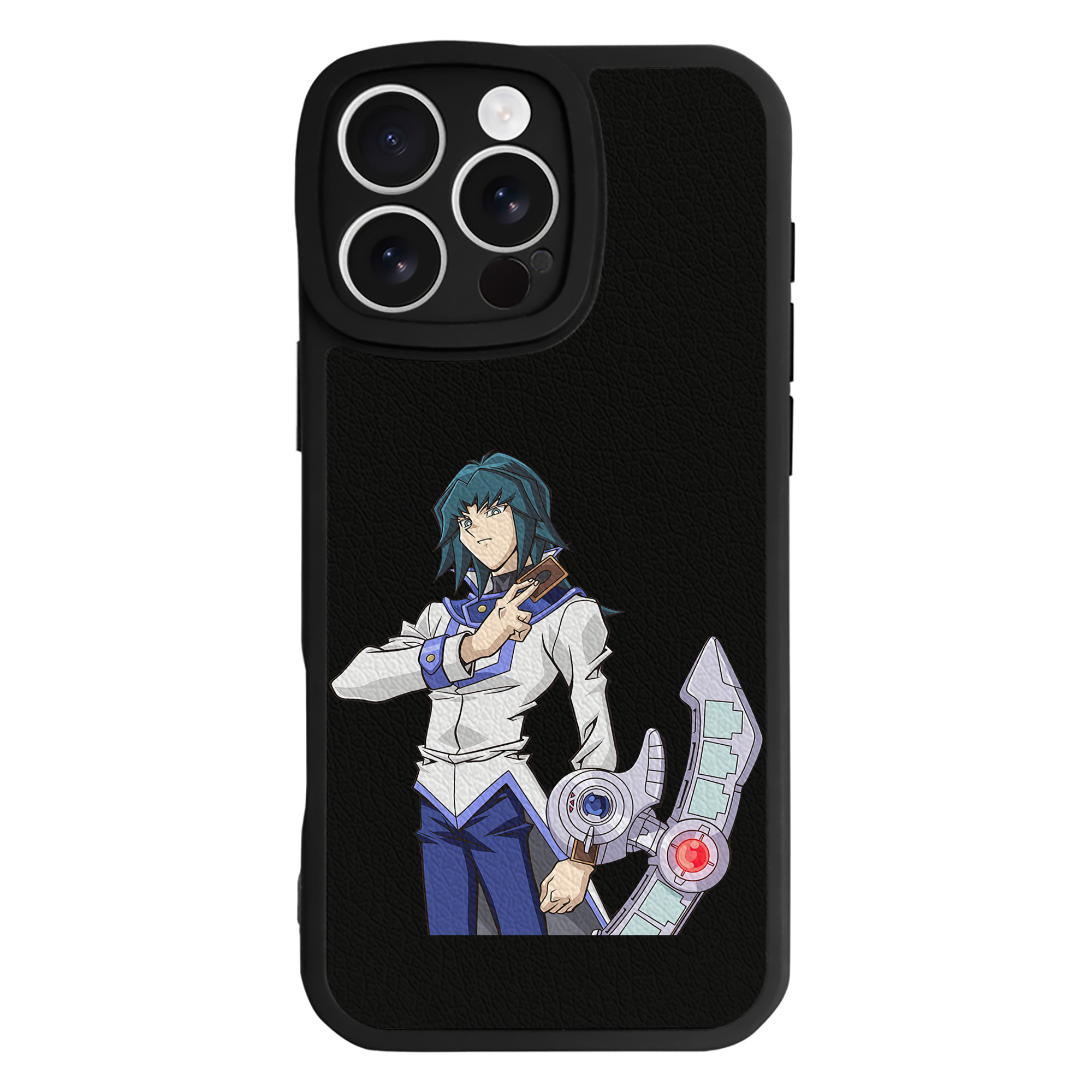 遊☆戯☆王 Yu-Gi-Oh! 【iPhone 16シリーズ対応】シリコンスマホケース（レザー調） 材質：シリコン